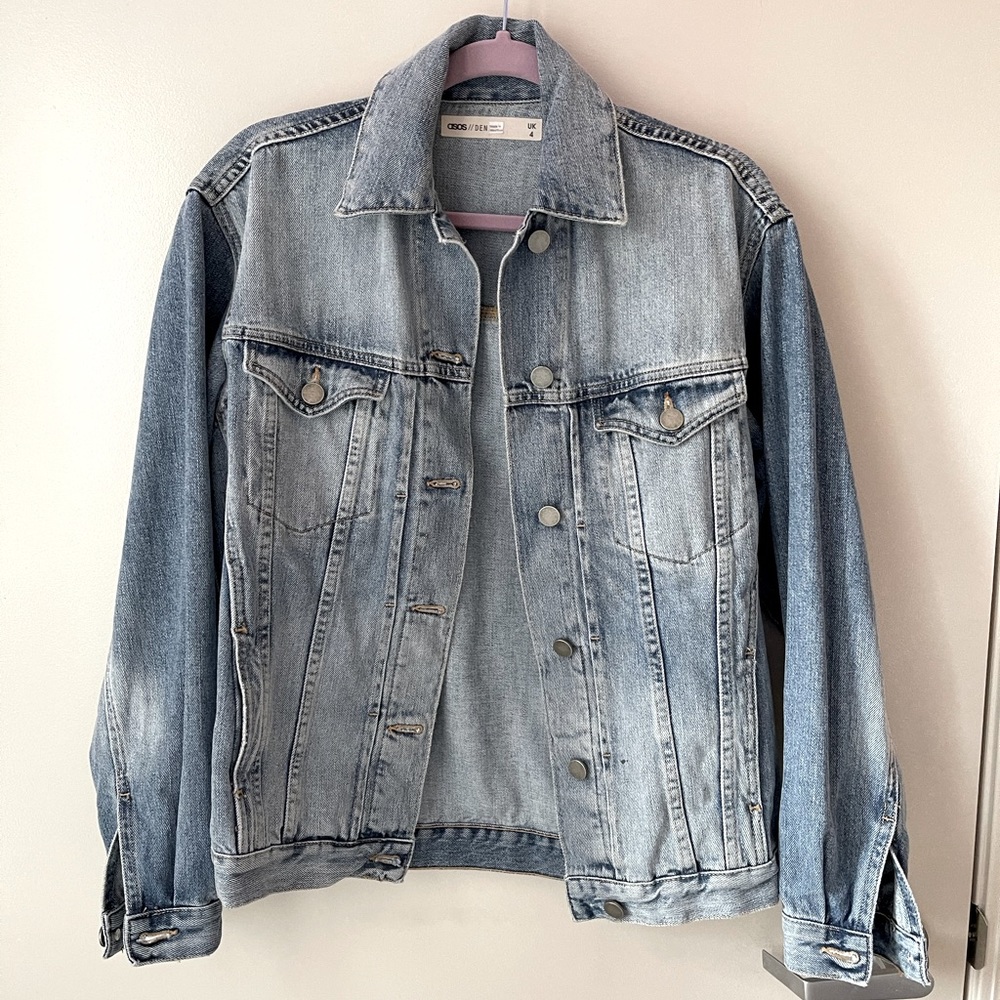 ASOS oversized jean jacket